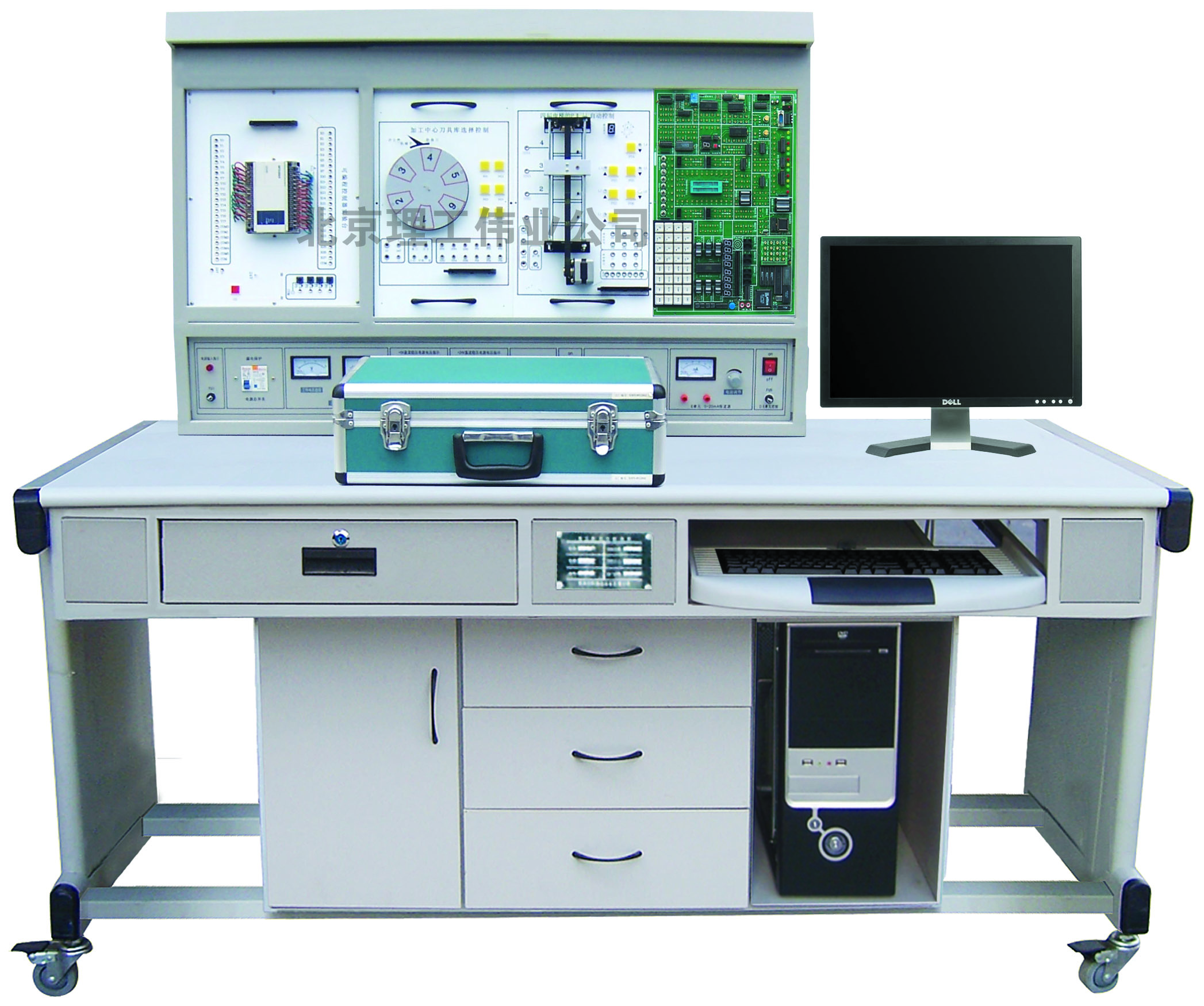 LGS-01B PLC可编程控制系统、单片机实验开发系统,自动控制原理综合实验装置